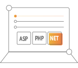 支持ASP、PHP、Asp.Net等多種語(yǔ)言開(kāi)發(fā)